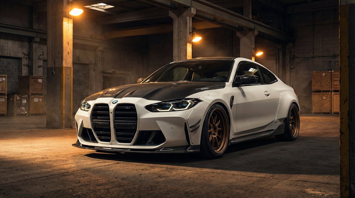 芒果视频爱车视频 - BMW M4碳纤维改装